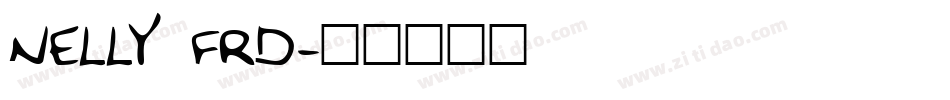 NELLY FRD字体转换